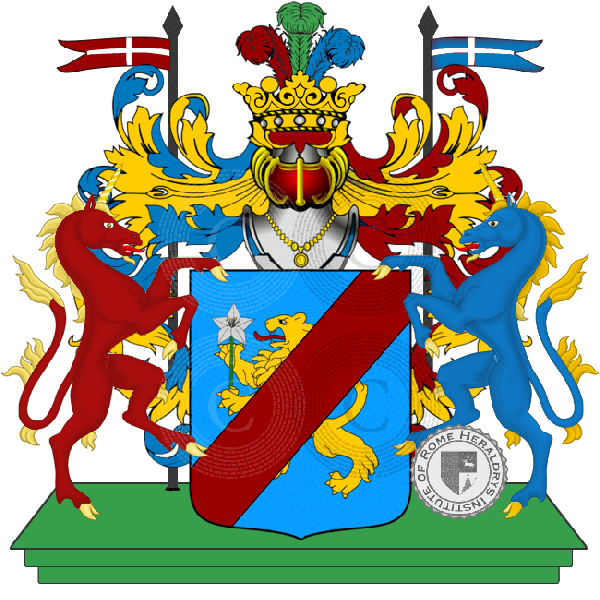 Coat of arms of family serritella