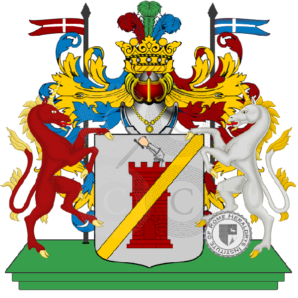 Coat of arms of family alicerti