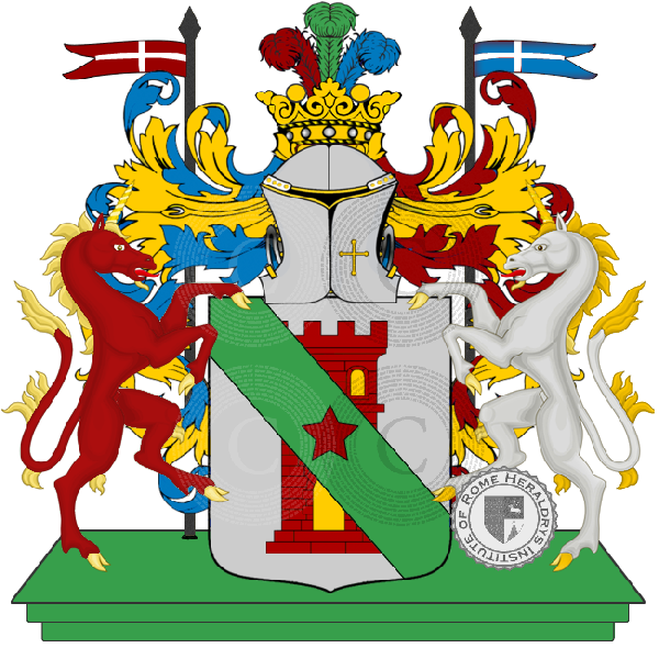 Coat of arms of family temporin