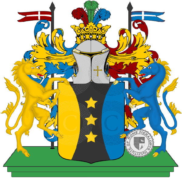 Coat of arms of family santelmo primiano