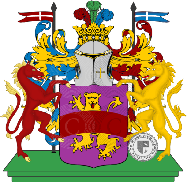 Coat of arms of family nuzzaci