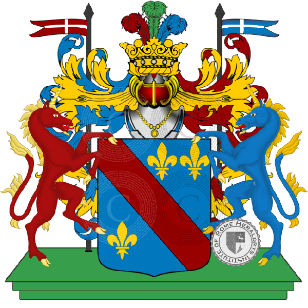 Coat of arms of family di monte