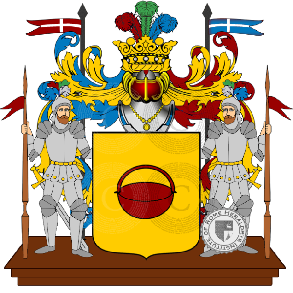 Coat of arms of family bedoni