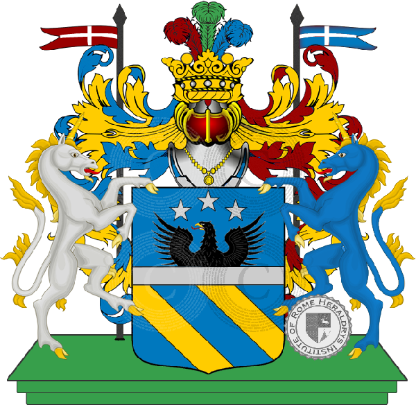Coat of arms of family cavazzola
