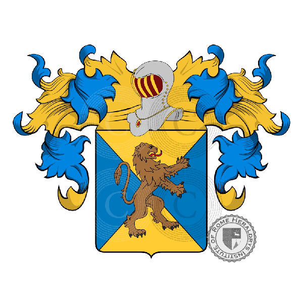 Coat of arms of family Vivenzi
