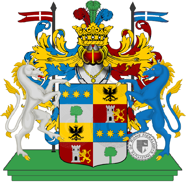 Coat of arms of family brocchi