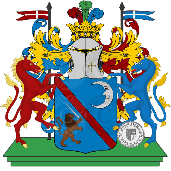 Coat of arms of family peragine