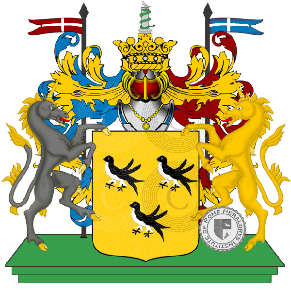 Coat of arms of family occelli