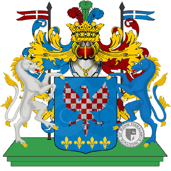 Coat of arms of family rampino