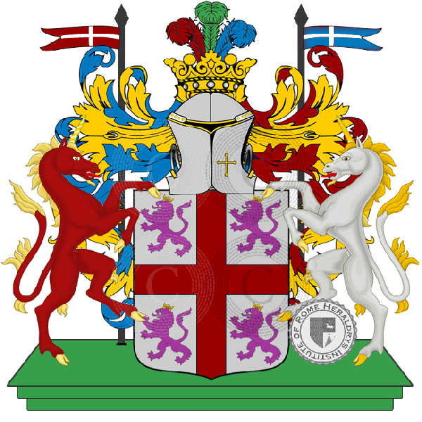 Coat of arms of family fraccapani