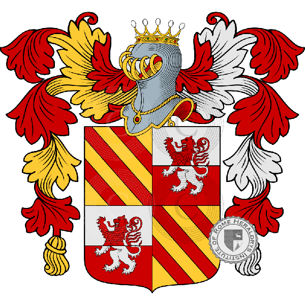 Coat of arms of family Dagnoni