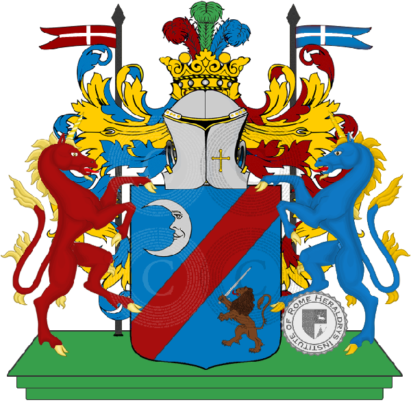 Coat of arms of family tancetti
