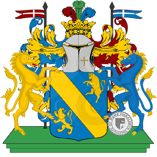 Coat of arms of family ombretti