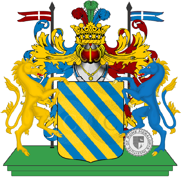 Coat of arms of family berton