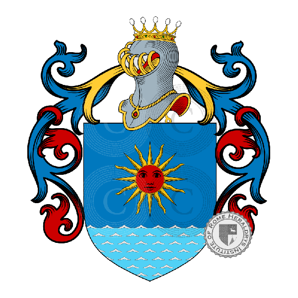 Wappen der Familie Chiarello