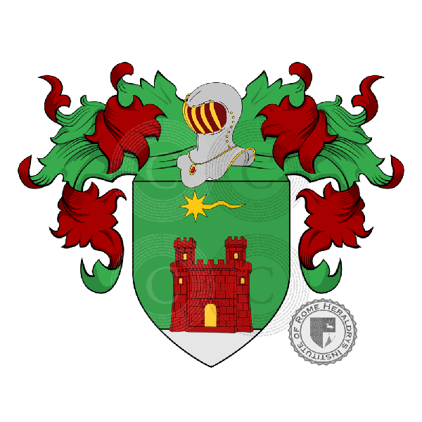 Coat of arms of family Targa