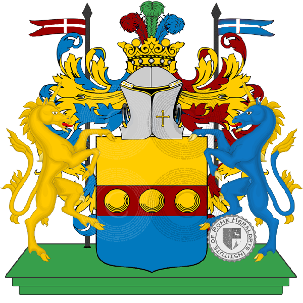 Coat of arms of family mercatini