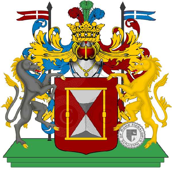Coat of arms of family sanjust