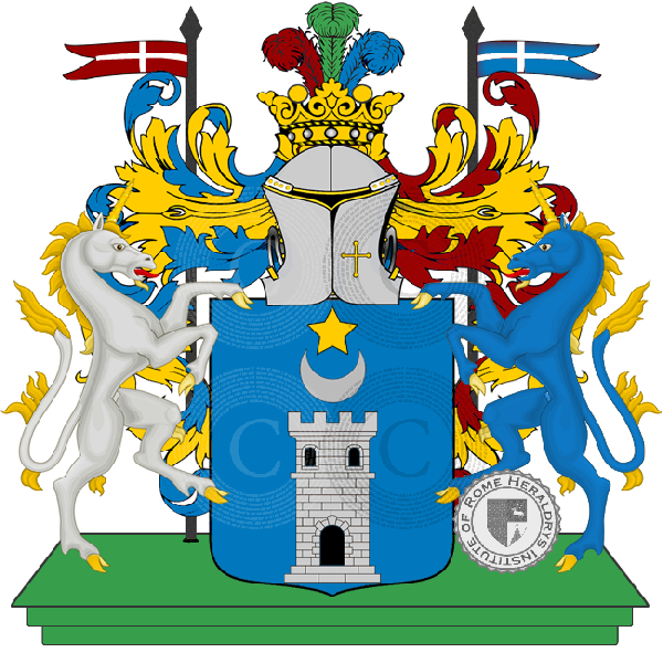 Coat of arms of family cursano