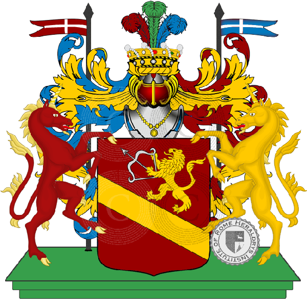 Coat of arms of family arcieri