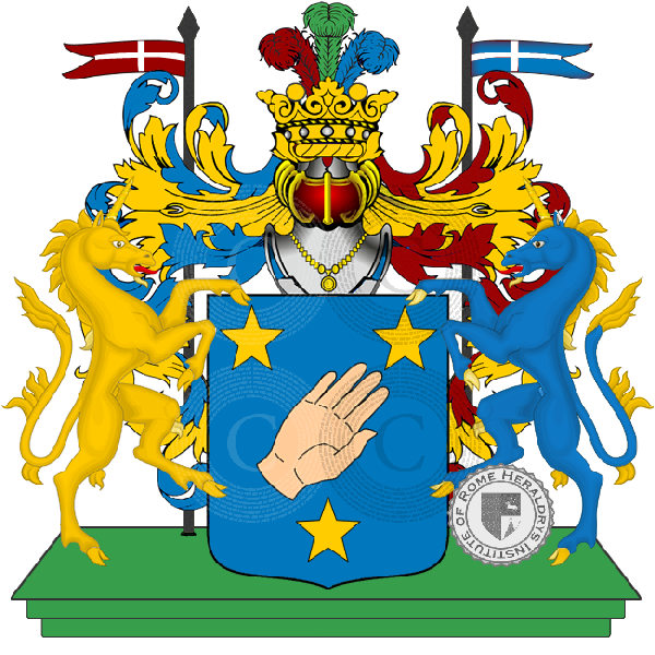 Coat of arms of family cerini