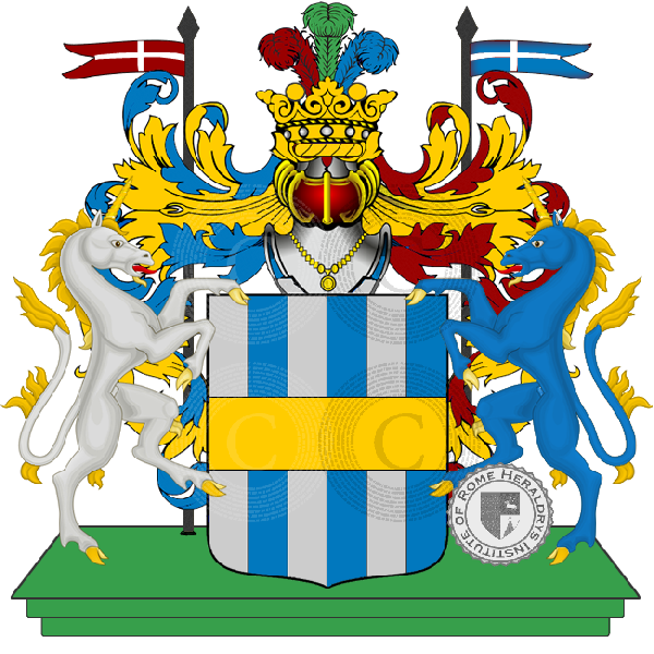 Coat of arms of family franza