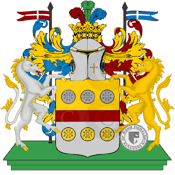 Coat of arms of family santurri