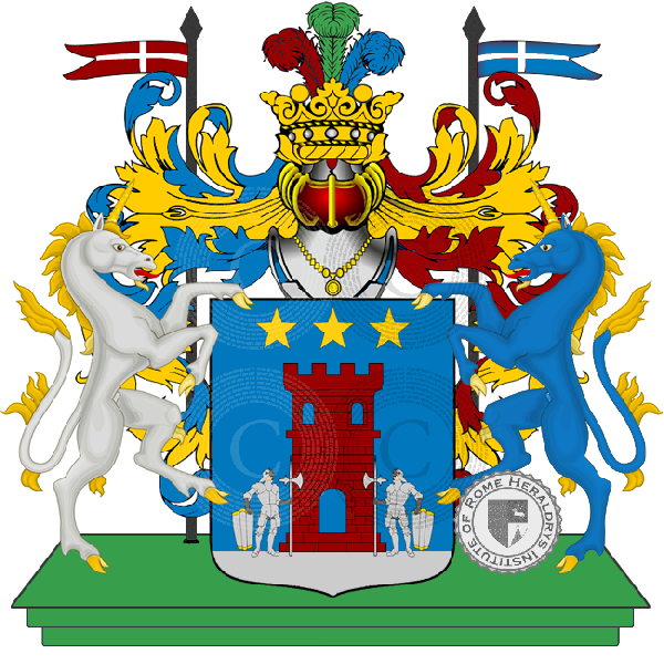 Coat of arms of family rosanelli