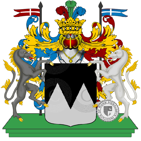 Coat of arms of family evoli