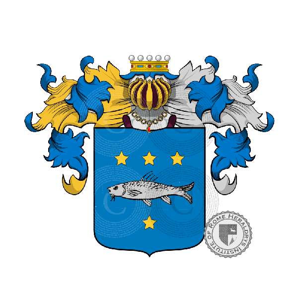 Coat of arms of family tropeani