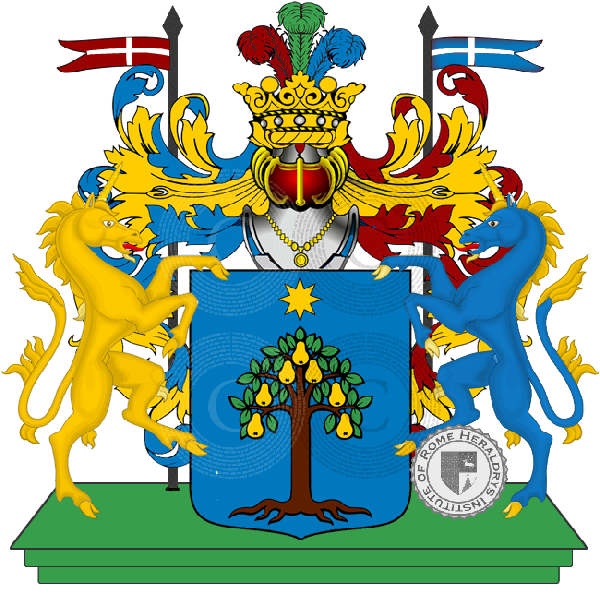 Coat of arms of family miliani