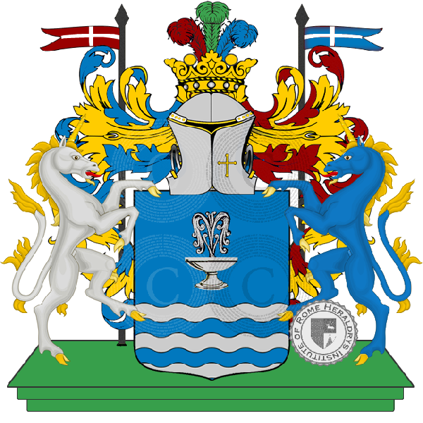 Coat of arms of family la delfa