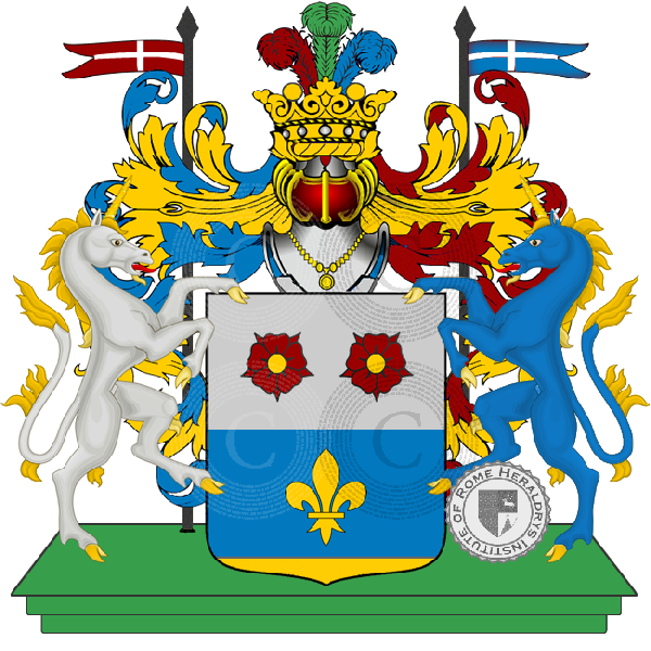 Coat of arms of family Bastian