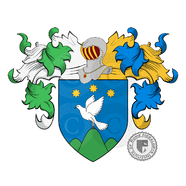 Wappen der Familie Palombi