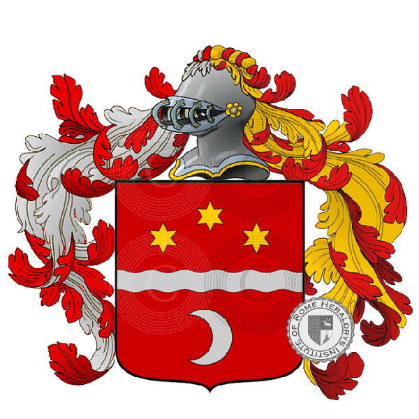 Coat of arms of family Menichelli