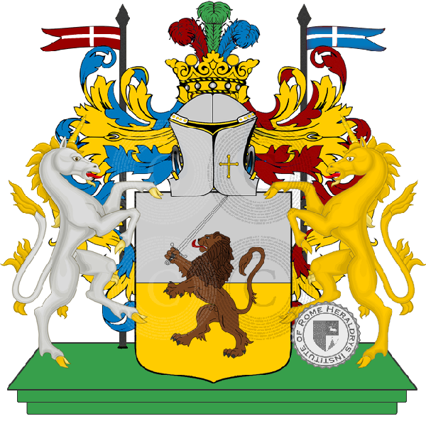 Coat of arms of family abrate
