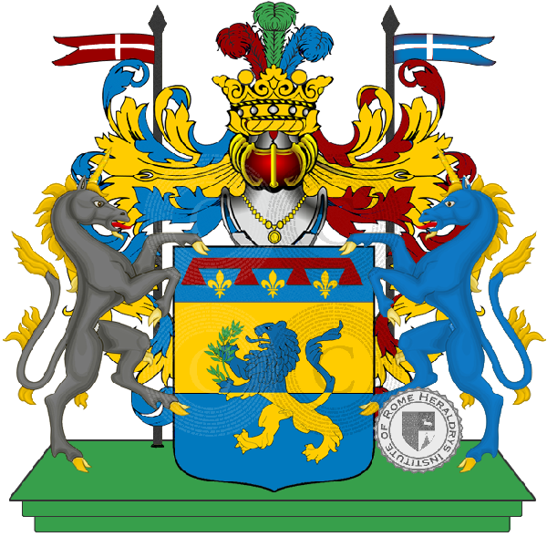 Coat of arms of family monterumisi