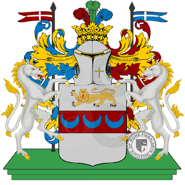 Coat of arms of family zoaldi