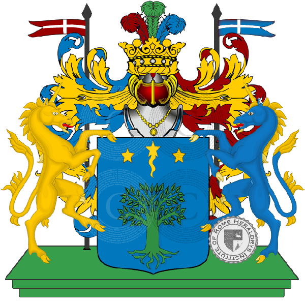 Coat of arms of family morini