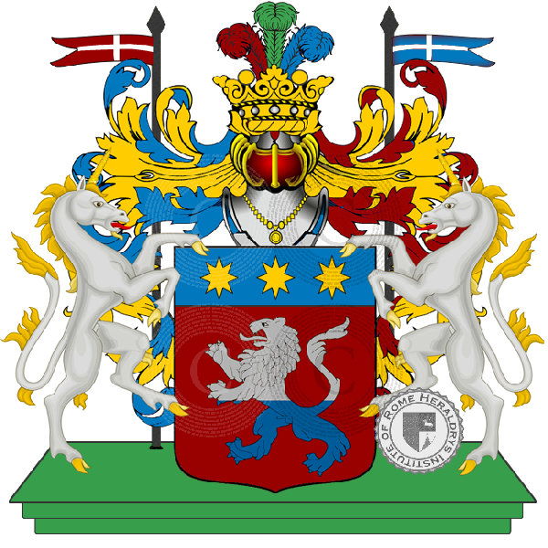 Coat of arms of family rubello