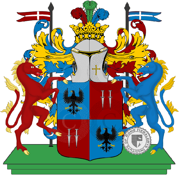 Wappen der Familie zarantonello
