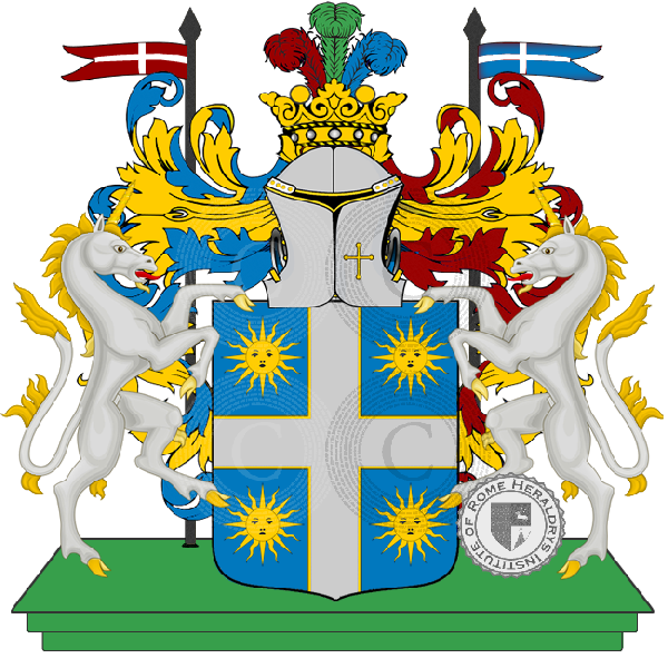 Coat of arms of family diolaiuti