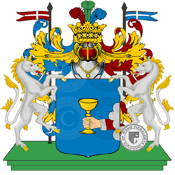 Coat of arms of family calcari