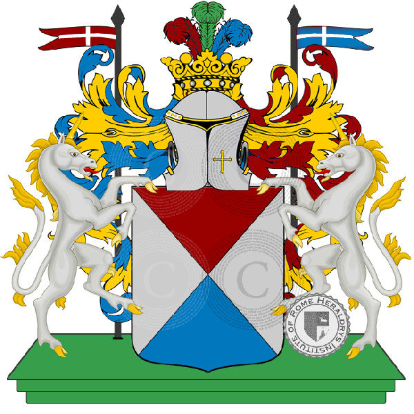 Coat of arms of family dalla puppa
