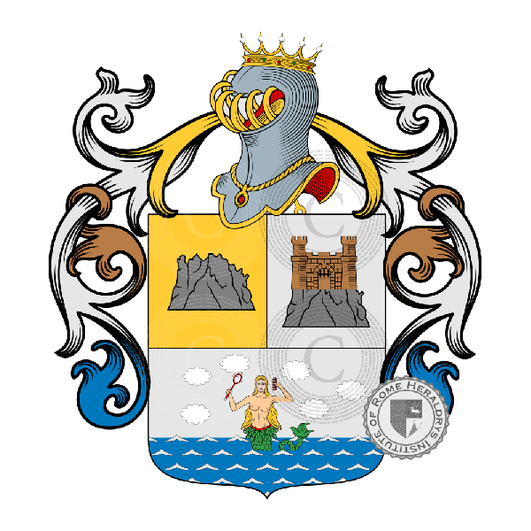 Coat of arms of family Sassu