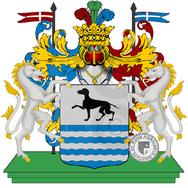 Coat of arms of family cattai