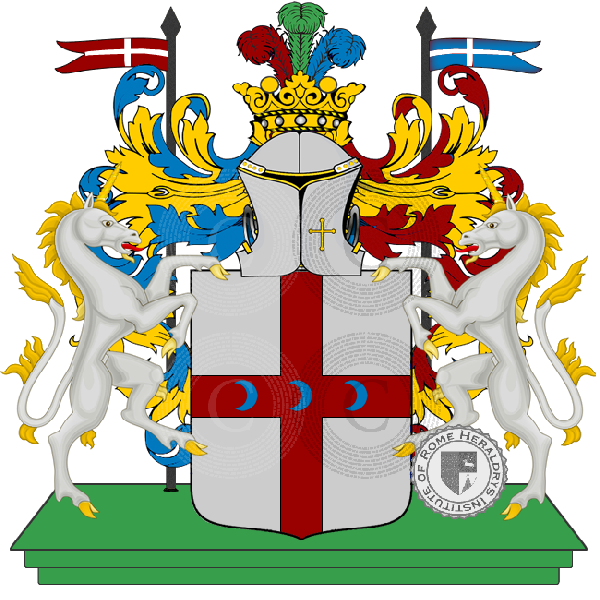 Coat of arms of family pianazzi
