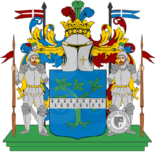 Coat of arms of family gineprini