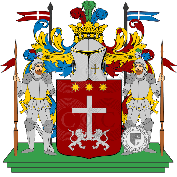 Coat of arms of family pistilli