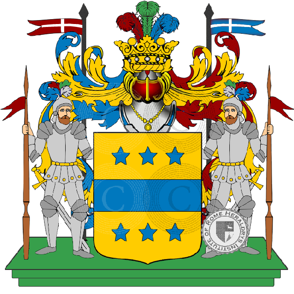 Coat of arms of family cassini